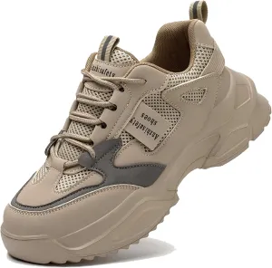 Safety Shoes Steel Toe Cap Shoes for Men Lightweight Work Boots Non Slip Construction Puncture Proof Shoes