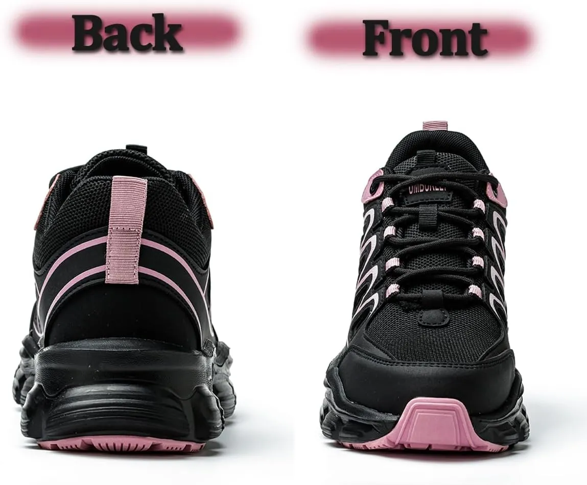Safety Trainers Men Women Steel Toe Cap Trainers Lightweight Breathable Industrial Non Slip Work Shoes