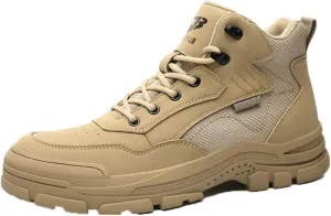 Safety Trainers Men's Steel Toe Cap Trainers Lightweight Safety Shoes for Men Breathable Work Boots