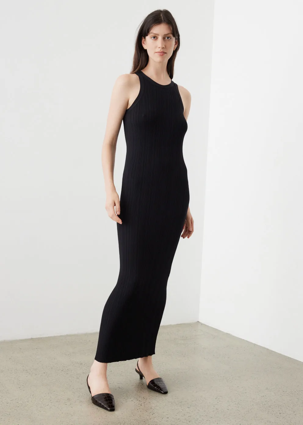 Seamless Rib Tank Dress