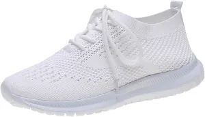 Slip On Sneakers for Women Casual Comfortable Walking Shoes Non Slip Lightweight Breathable Running Shoes