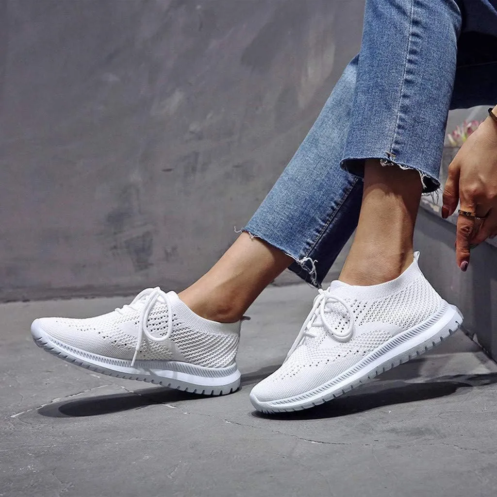 Slip On Sneakers for Women Casual Comfortable Walking Shoes Non Slip Lightweight Breathable Running Shoes