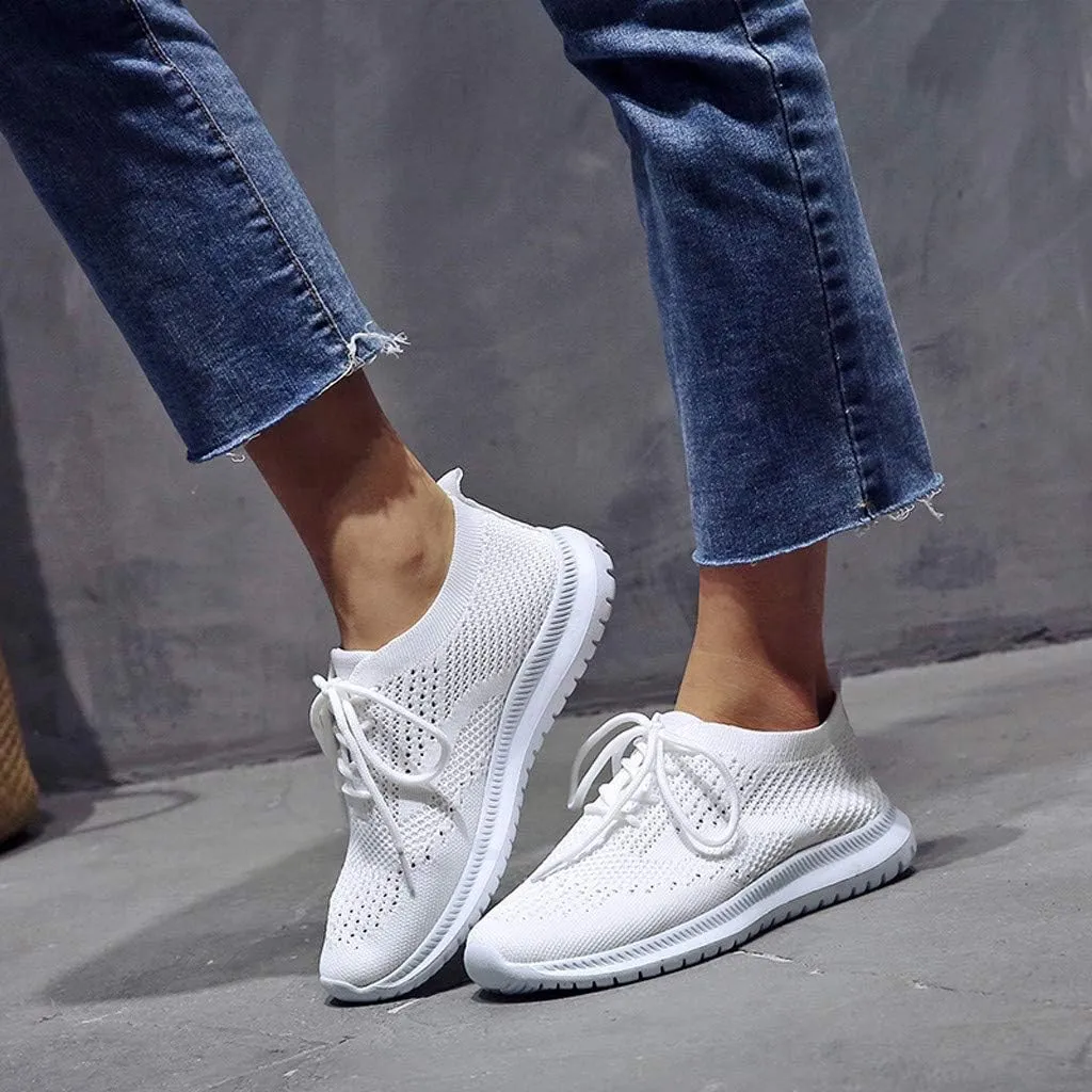 Slip On Sneakers for Women Casual Comfortable Walking Shoes Non Slip Lightweight Breathable Running Shoes
