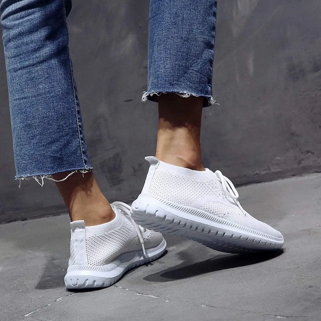 Slip On Sneakers for Women Casual Comfortable Walking Shoes Non Slip Lightweight Breathable Running Shoes