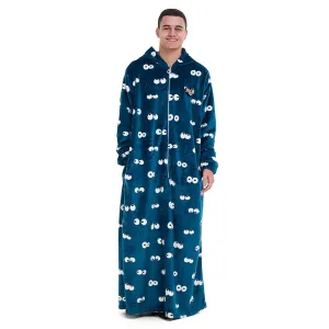 Snuggs Monk Wearable Blanket Petroleum eyes