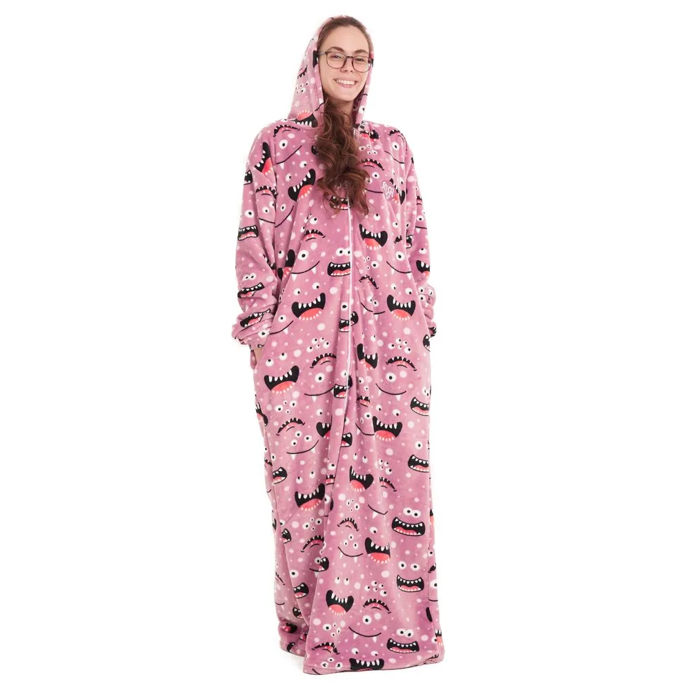 Snuggs Wearable Blanket Monk Cashmere monster
