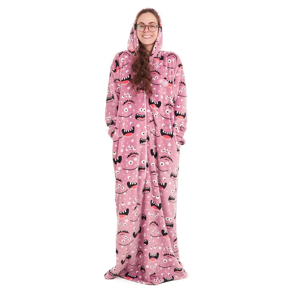Snuggs Wearable Blanket Monk Cashmere monster