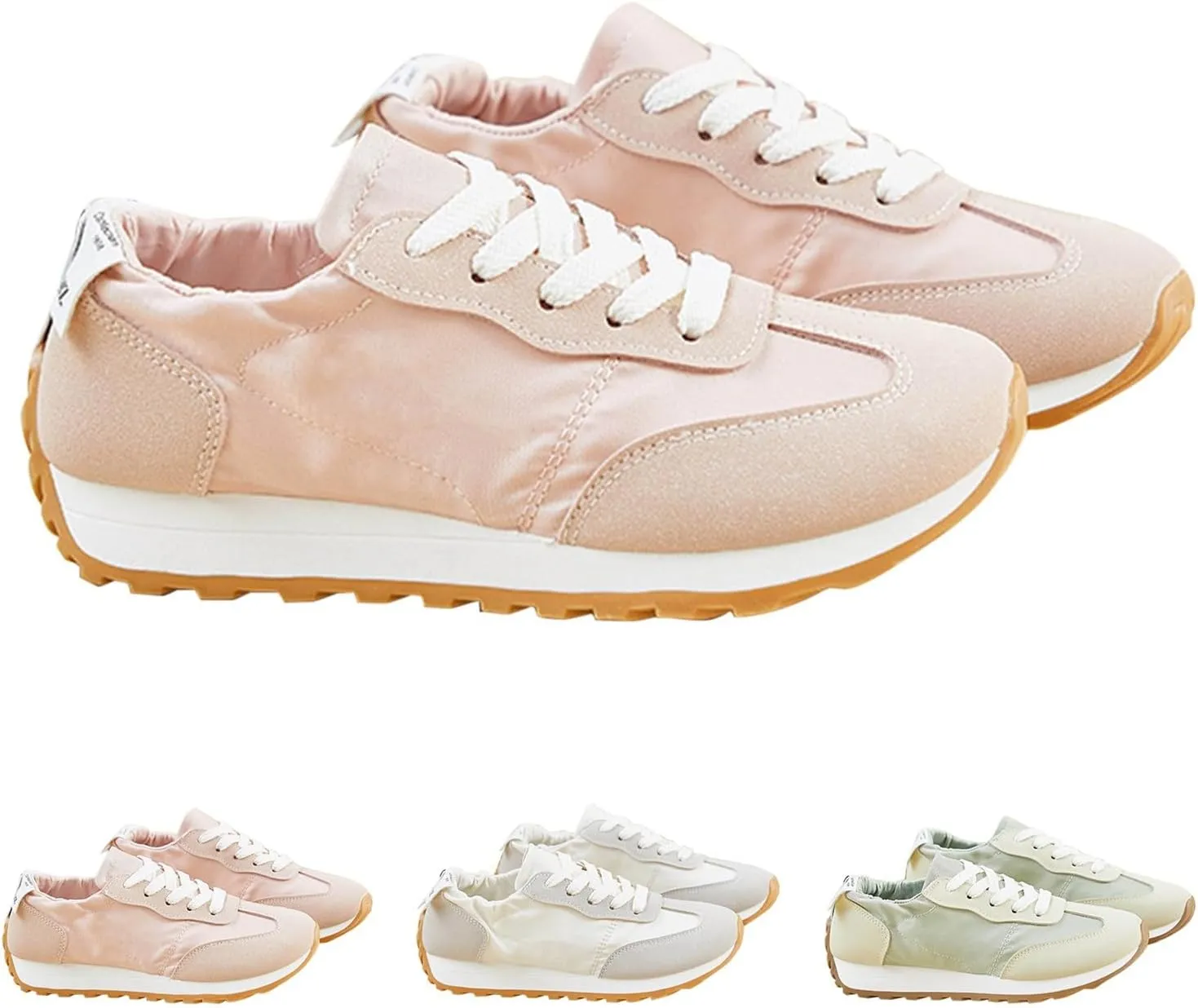 Tennis Shoes Womens Walking Casual Fashion Lace Up Sport Sneakers Comfortable Lightweight Workout Running Shoes