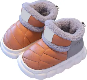 Toddler Boots Girls Boys Winter Boots Cozy Fleece Snow Boots Outdoor Warm Shoes Girls Winter Boots Girls Ankle Boots