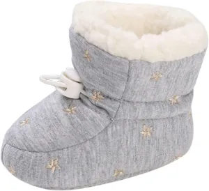 Toddler Fuzzy Lined Boots Size 12 Baby Girls Light House Short Booties Newborn Funny Furry Winter Warm Cozy Shoes