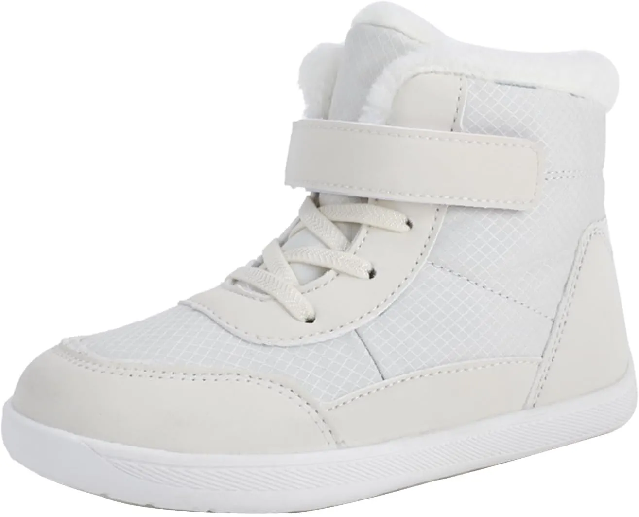 Toddler Snow Boots Boys Girls Winter Warm Shoes High Top Outdoor Sneakers For Cold Weather Water Proof Non-Slip Boots