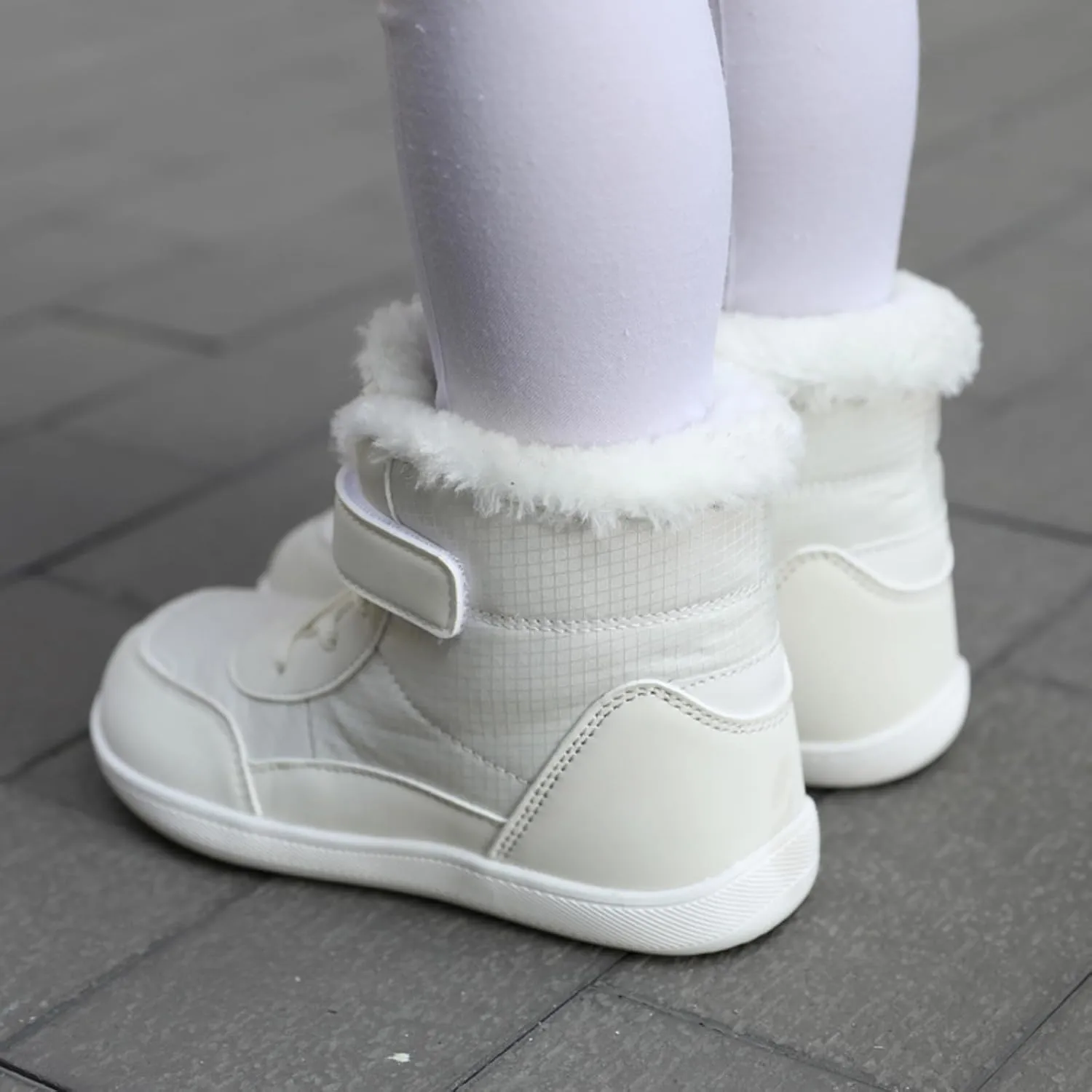 Toddler Snow Boots Boys Girls Winter Warm Shoes High Top Outdoor Sneakers For Cold Weather Water Proof Non-Slip Boots