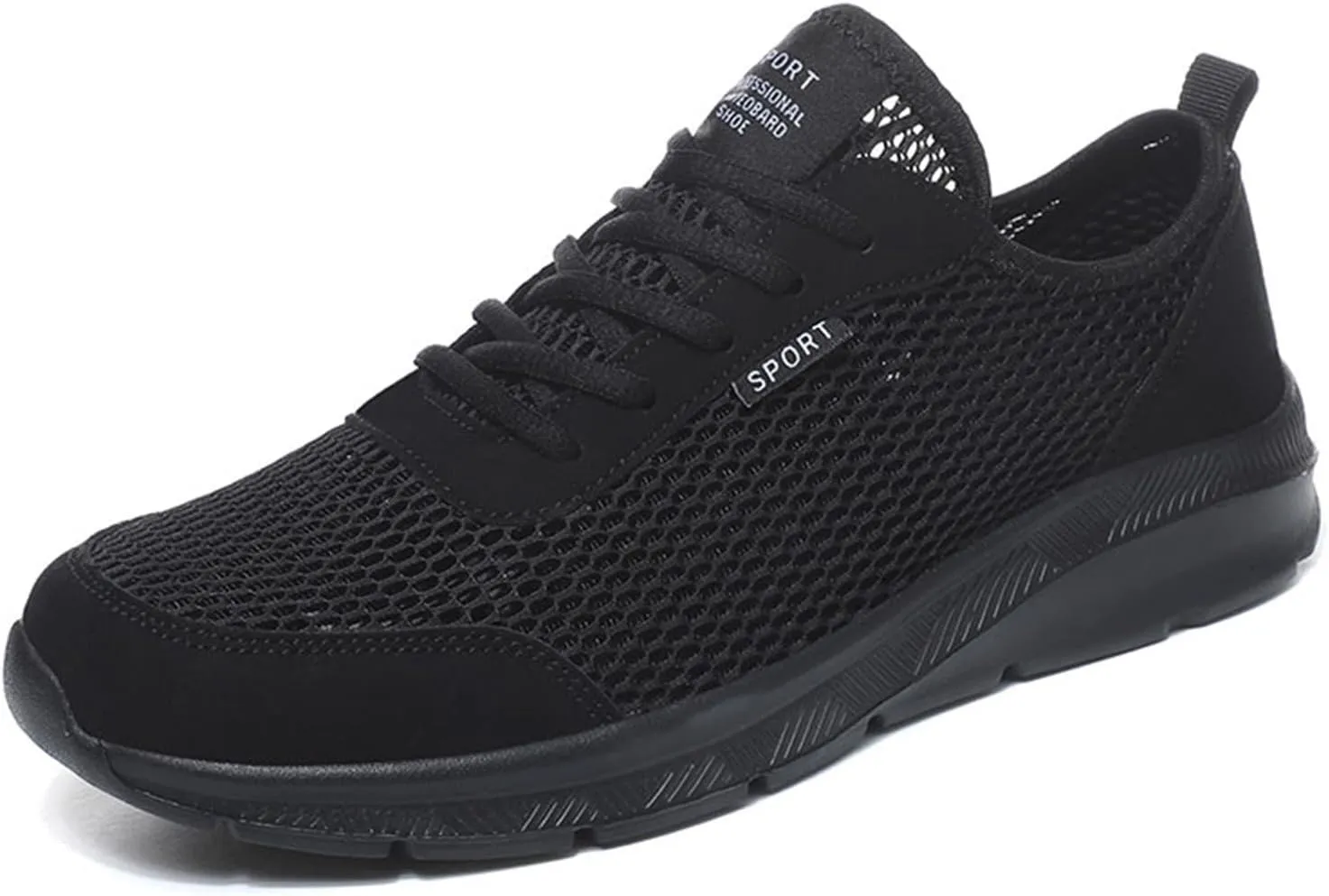 Walking Shoes Mens Comfortable Mesh Sneakers Non Slip Running Shoes Lightweight Breathable Workout Shoes