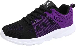 Women Running Shoes Lightweight Tennis Shoes Non Slip Walking Sneakers Breathable Workout Shoes Comfy Athletic Shoes
