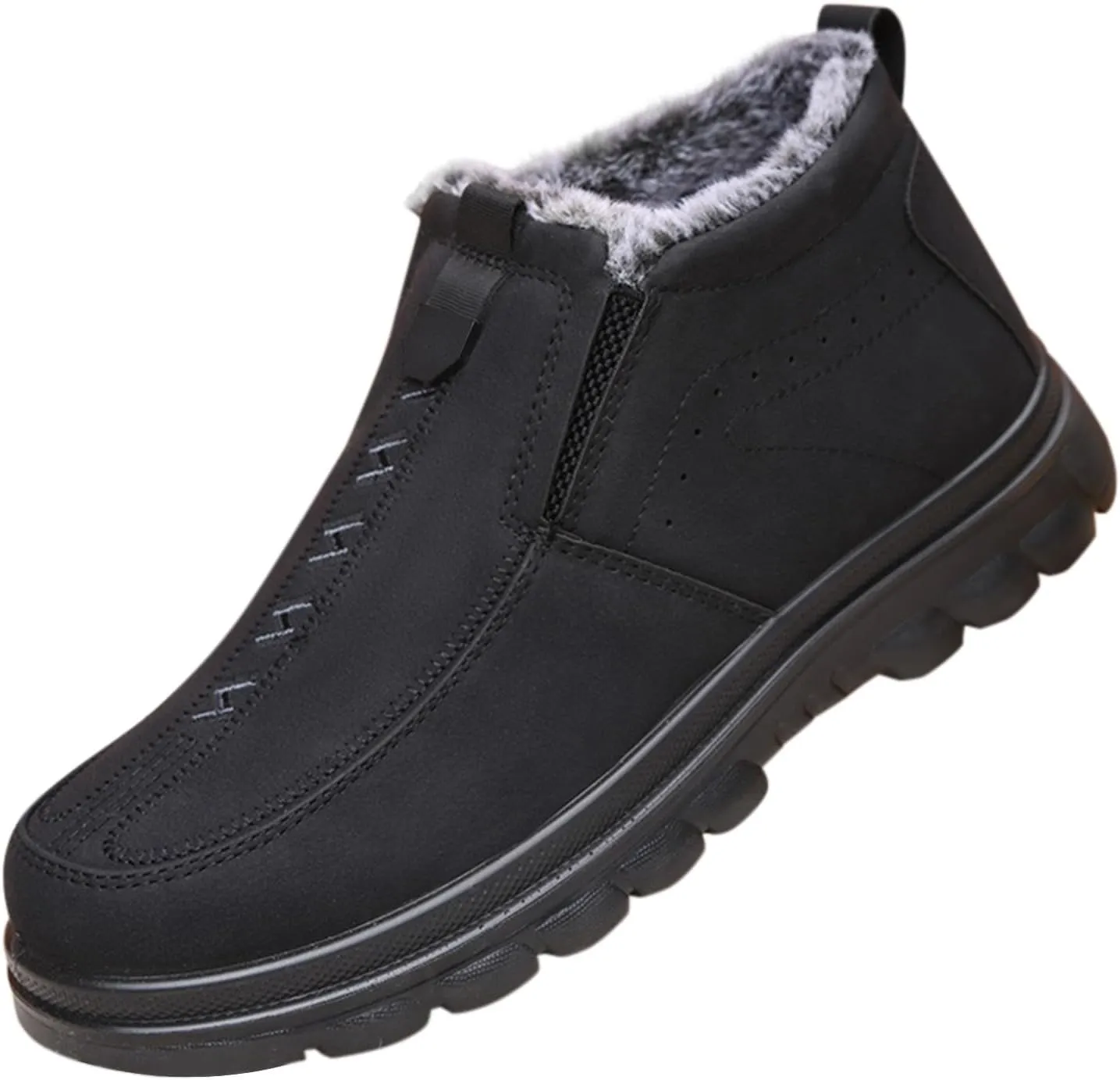 Women Snow Shoes Non-Slip Winter Walking Shoes For Men Plush Lined Hiking Boots Women aterproof Casual Shoes