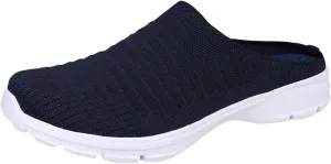 Women's Backless Slip on Mesh Sneakers Shoes Womens Tennis Shoes Loafers Black Casual Shoes Women's Fashion Sneakers Brown Tennis Shoe Loafers Shoe