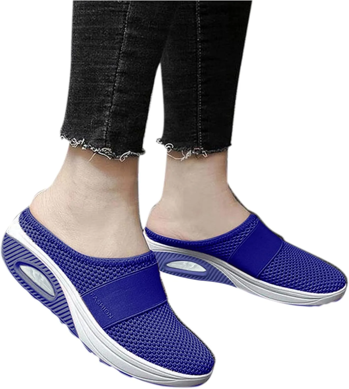 Women's Fashion Sneaker Non Slip Work Wide Comfortable Slip Resistant Work Shoes Extra Wide Walking Shoes for Men Women Loafers Comfortable Basketball Sneakers