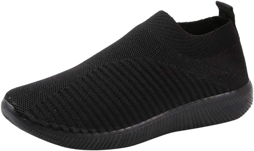 Women's Fashion Sneaker Non Slip Work Wide Comfortable Slip Resistant Work Shoes Extra Wide Walking Shoes for Men Women Loafers Comfortable Basketball Sneakers