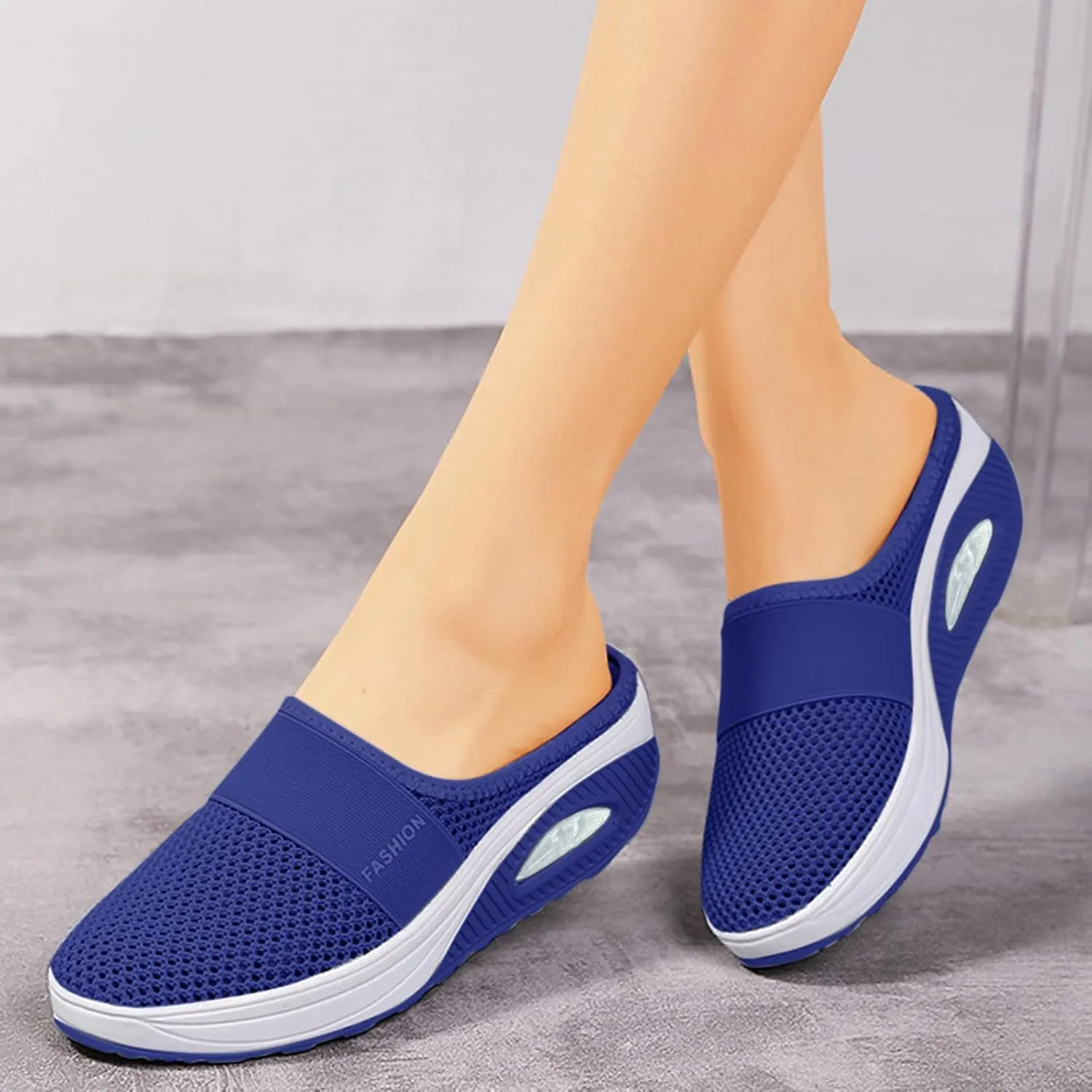 Women's Fashion Sneaker Non Slip Work Wide Comfortable Slip Resistant Work Shoes Extra Wide Walking Shoes for Men Women Loafers Comfortable Basketball Sneakers