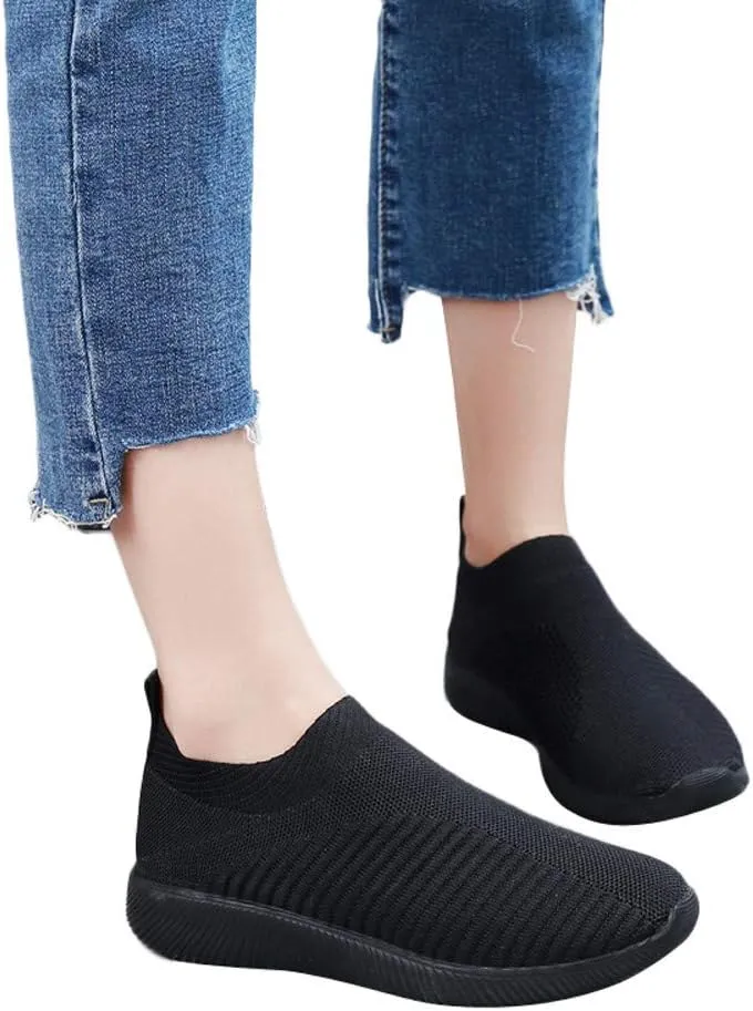 Women's Fashion Sneaker Non Slip Work Wide Comfortable Slip Resistant Work Shoes Extra Wide Walking Shoes for Men Women Loafers Comfortable Basketball Sneakers
