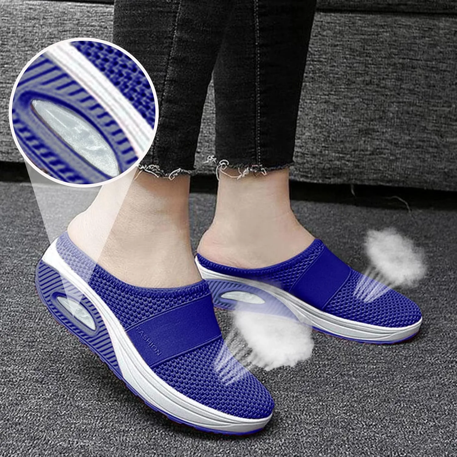 Women's Fashion Sneaker Non Slip Work Wide Comfortable Slip Resistant Work Shoes Extra Wide Walking Shoes for Men Women Loafers Comfortable Basketball Sneakers