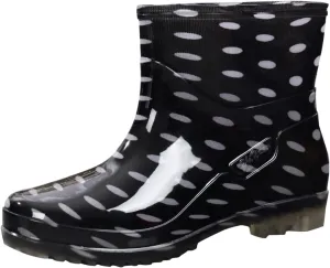 Womens Rain Boots Wide Feet Mens Grounded Footwear Small Heel Booties Non Slip Work Barefoot Shoes Women's Mid Calf Rain Boots Waterproof Fashion Womens Chelsea Boots