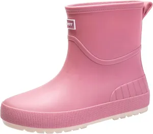 Womens Rain Boots Womens Rubber Boots Comfort Waterproof for Boating Fishing Gardening Farming Rain Shoes