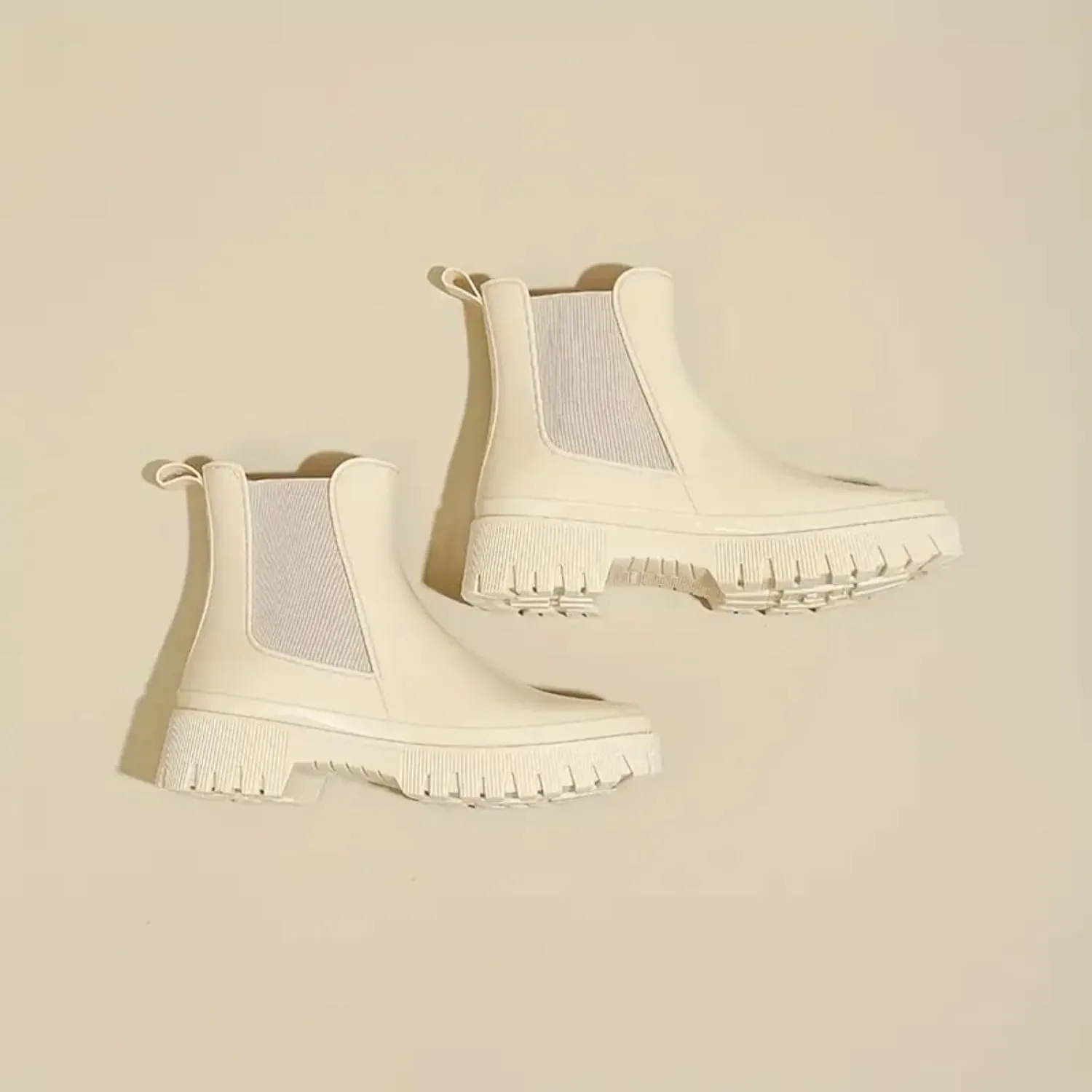 Womens Rubber Boots Womens Rain Boots for Boating Fishing Gardening Farming Unisex Anti-Slip Rain Shoes