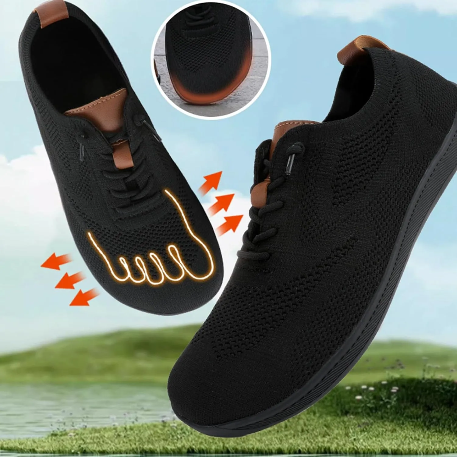 Women's Shoes Sneakers Comfortable Breathable Mesh Non Slip Sneakers Business Casual Slip On Workout Athletic Shoes