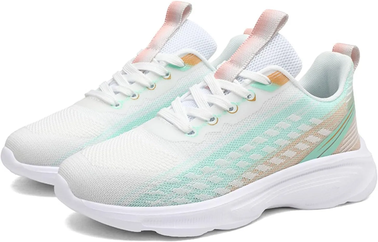 Women's Sneakers Womens Lightweight Breathable Comfortable Running Tennis Shoes Non Slip Workout Walking Sneakers