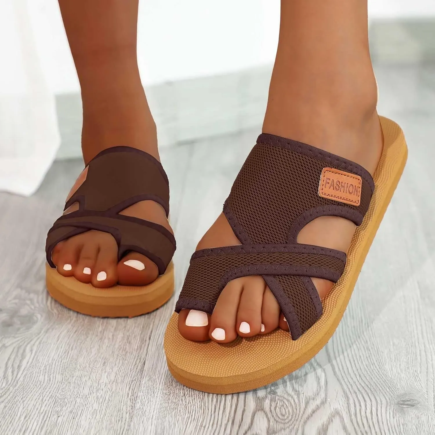 Women's Stylish Casual Flip Flops Perfect for Outdoor Activities Beach Travel and Everyday Wear