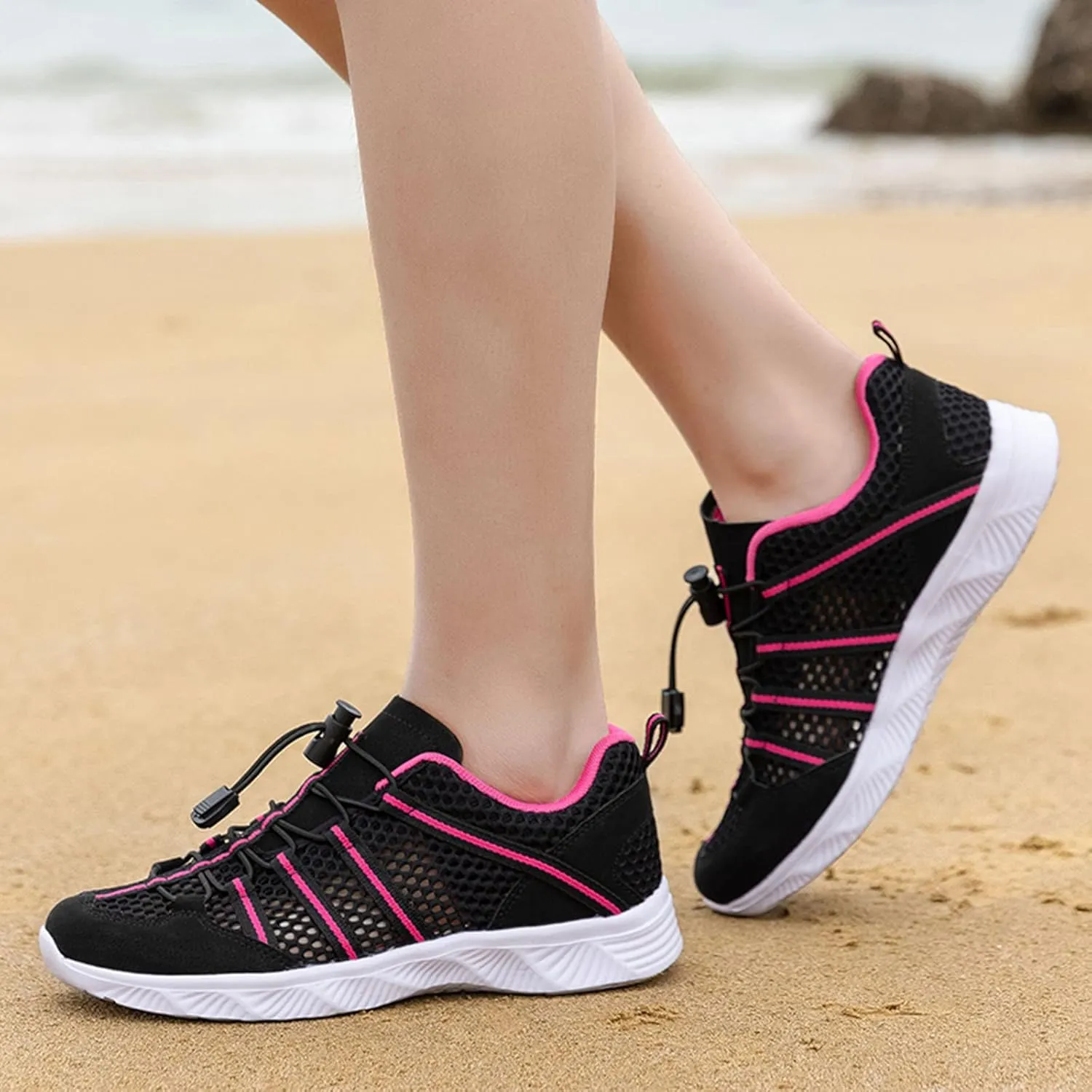 Women's Walking Shoes Casual Non Slip Women's Athletic Shoes Outdoor Comfortable Running Tennis Workout Sneakers