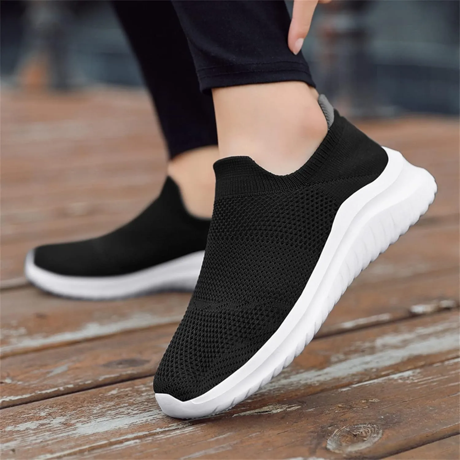 Women's Walking Shoes Non Slip Running Shoes Lightweight Fashion Sneakers Workout Shoes Breathable Athletic Shoes