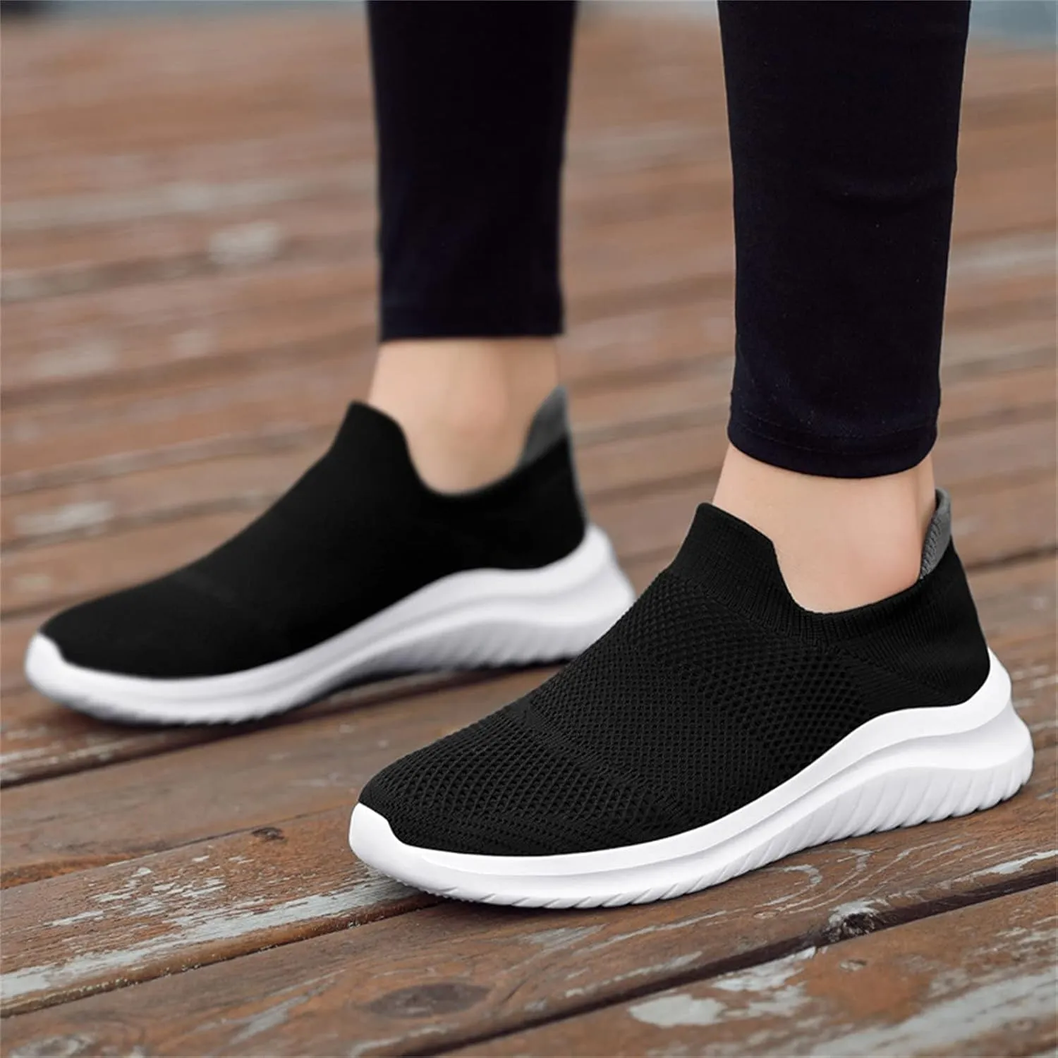 Women's Walking Shoes Non Slip Running Shoes Lightweight Fashion Sneakers Workout Shoes Breathable Athletic Shoes