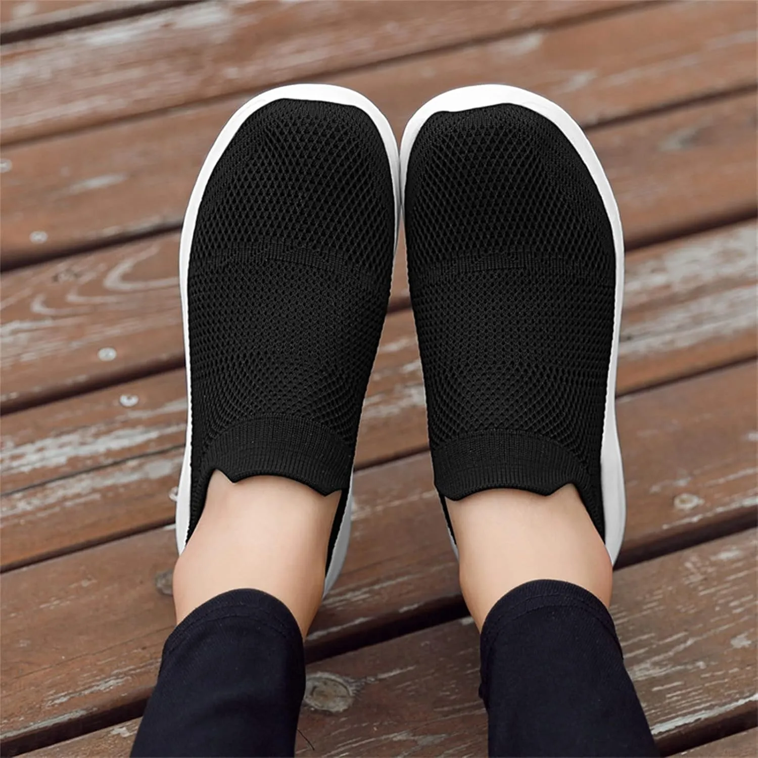 Women's Walking Shoes Non Slip Running Shoes Lightweight Fashion Sneakers Workout Shoes Breathable Athletic Shoes