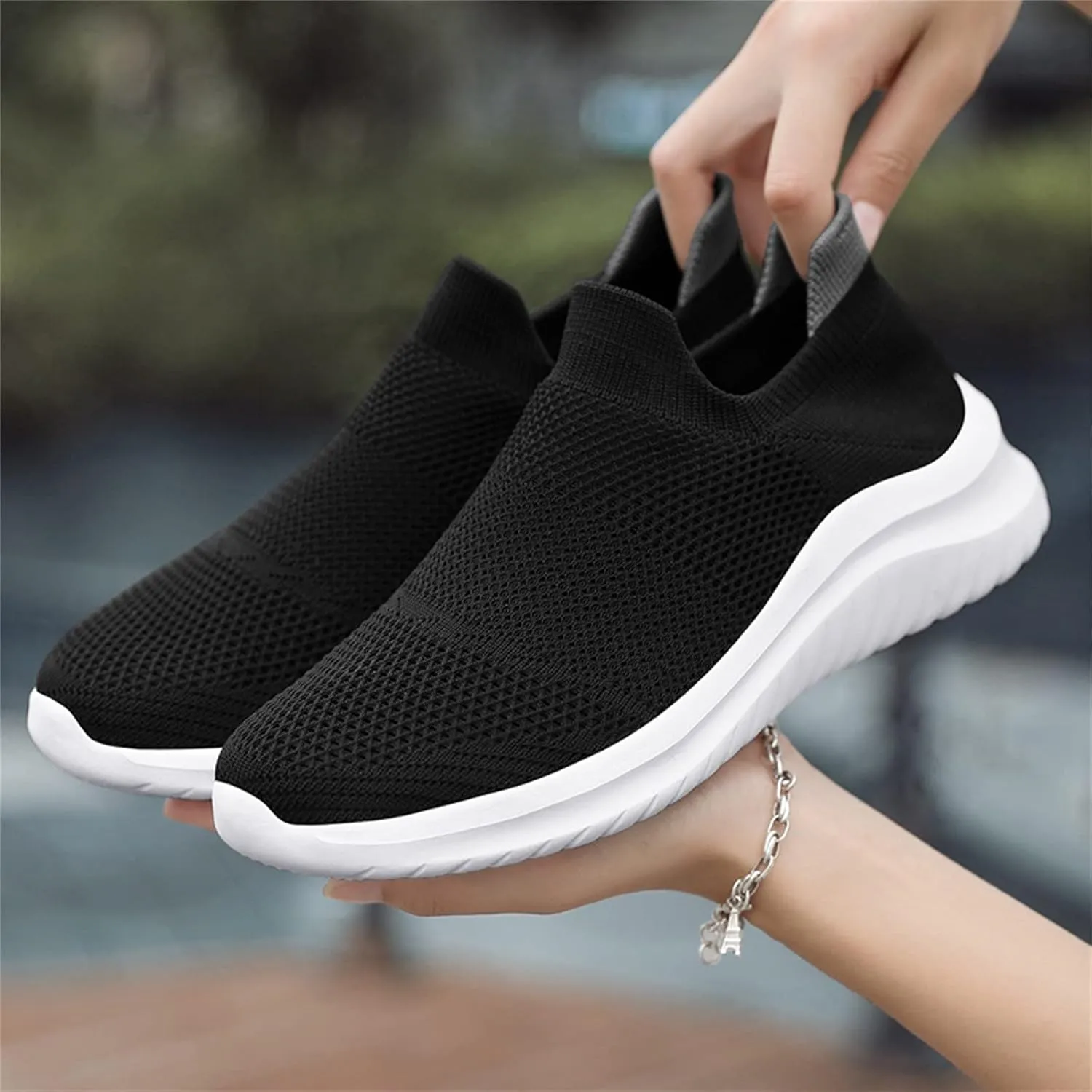 Women's Walking Shoes Non Slip Running Shoes Lightweight Fashion Sneakers Workout Shoes Breathable Athletic Shoes