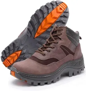 Work and Hiking Boots for Men with Rubber Sole - Soft Toe - Non Safety Toe Boot - Working Boots - Mens Work Boots - boots for men - Hiking Boots - Casual boots.