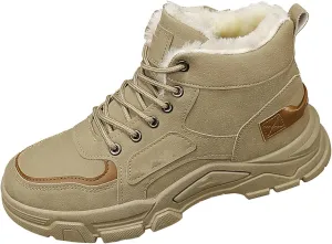 Work Boots for Men Slip On Hiking Sneakers Comfortable Warm Womens Working Shoes Business Casual Outdoor Botas Waterproof Soft Toe Work Hike Grounded Footwear