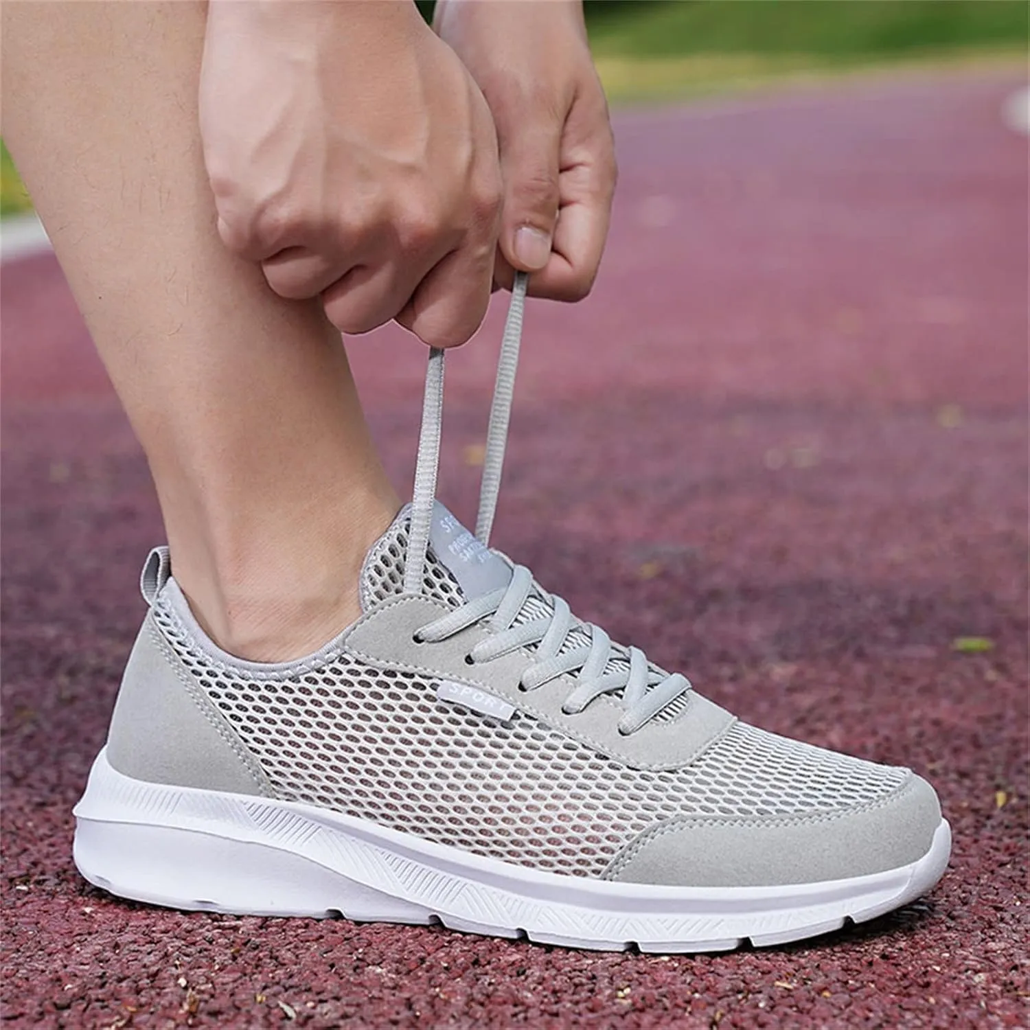 Workout Athletic Sport Shoes for Men Breathable Mesh Comfortable Tennis Shoe Men's Stylish Lightweight Sneakers