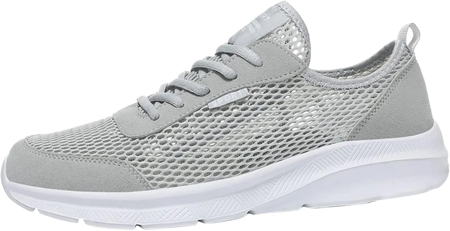 Workout Athletic Sport Shoes for Men Breathable Mesh Comfortable Tennis Shoe Men's Stylish Lightweight Sneakers