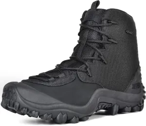XPETI Mens Bravo Leather Waterproof Military Tactical Boot